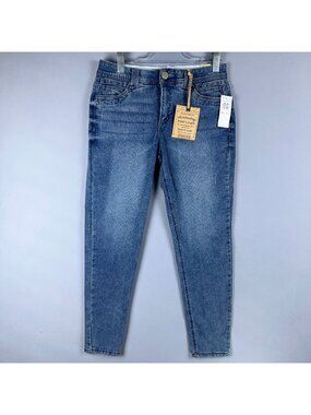 Democracy  Ab Technology Ankle Jeans Mid Rise Womens Size 10 Stretch Denim Blue